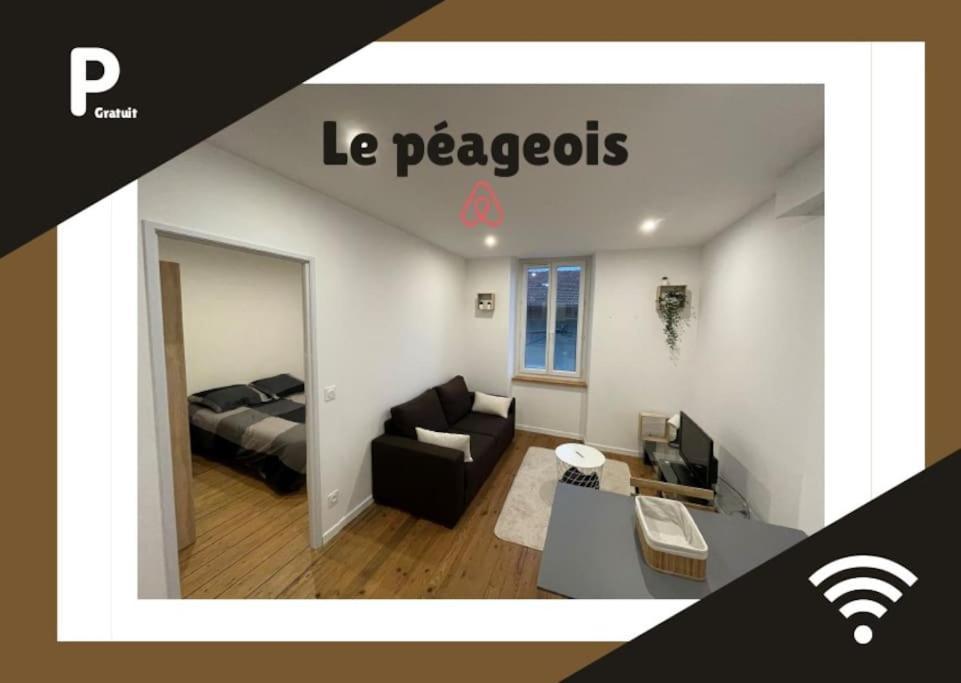 Le Peageois : Appartement Lumineux Et Calme Bourg-de-Péage Extérieur photo